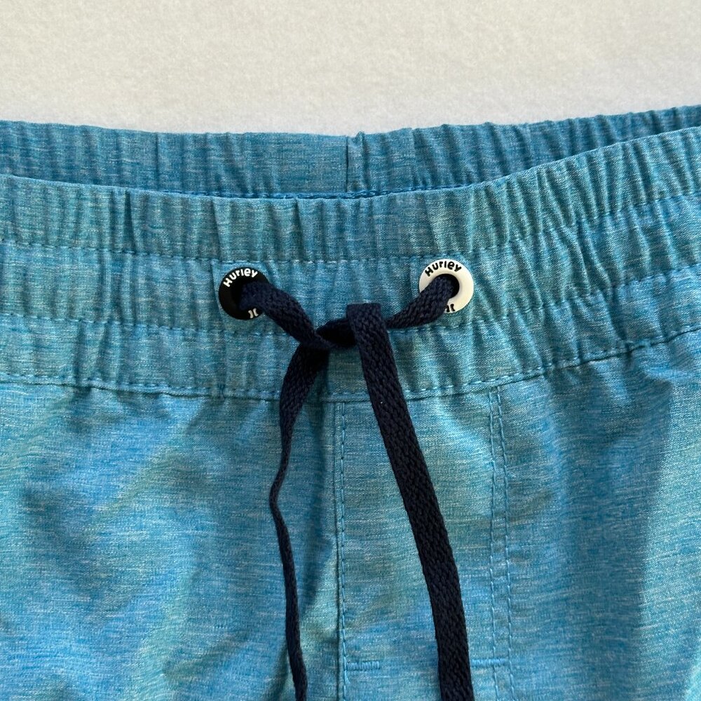 Hurley One & Only Crossdye 17" Volley Shorts Blue Mens Size S NWT - Picture 3 of 11